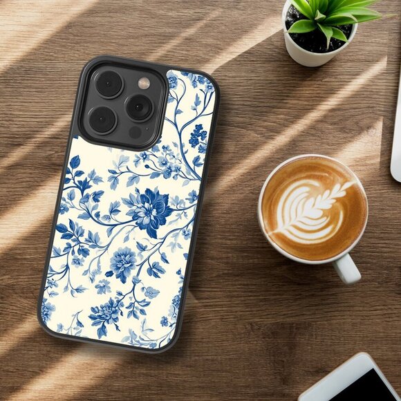 Floral Phone Case – iPhone 16, 15 Pro, 14, Galaxy S25 S24FE, Pixel 8 Pro, 9 Pro - Picture 5 of 5